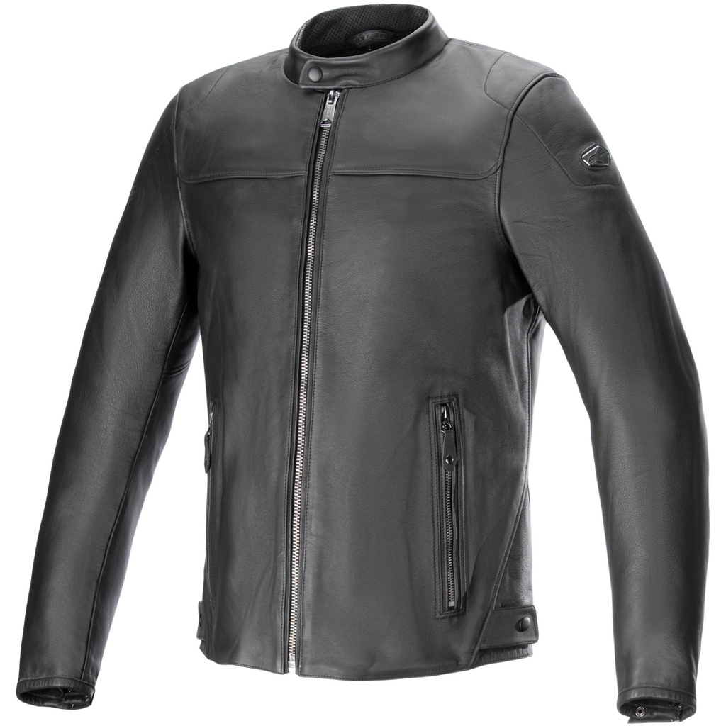[5001934-3863816] Alpinestars Blacktrack Leather Motorcycle Jacket (S)