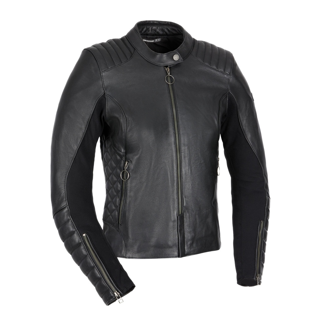 Oxford Radley Womens Leather Motorcycle Jacket
