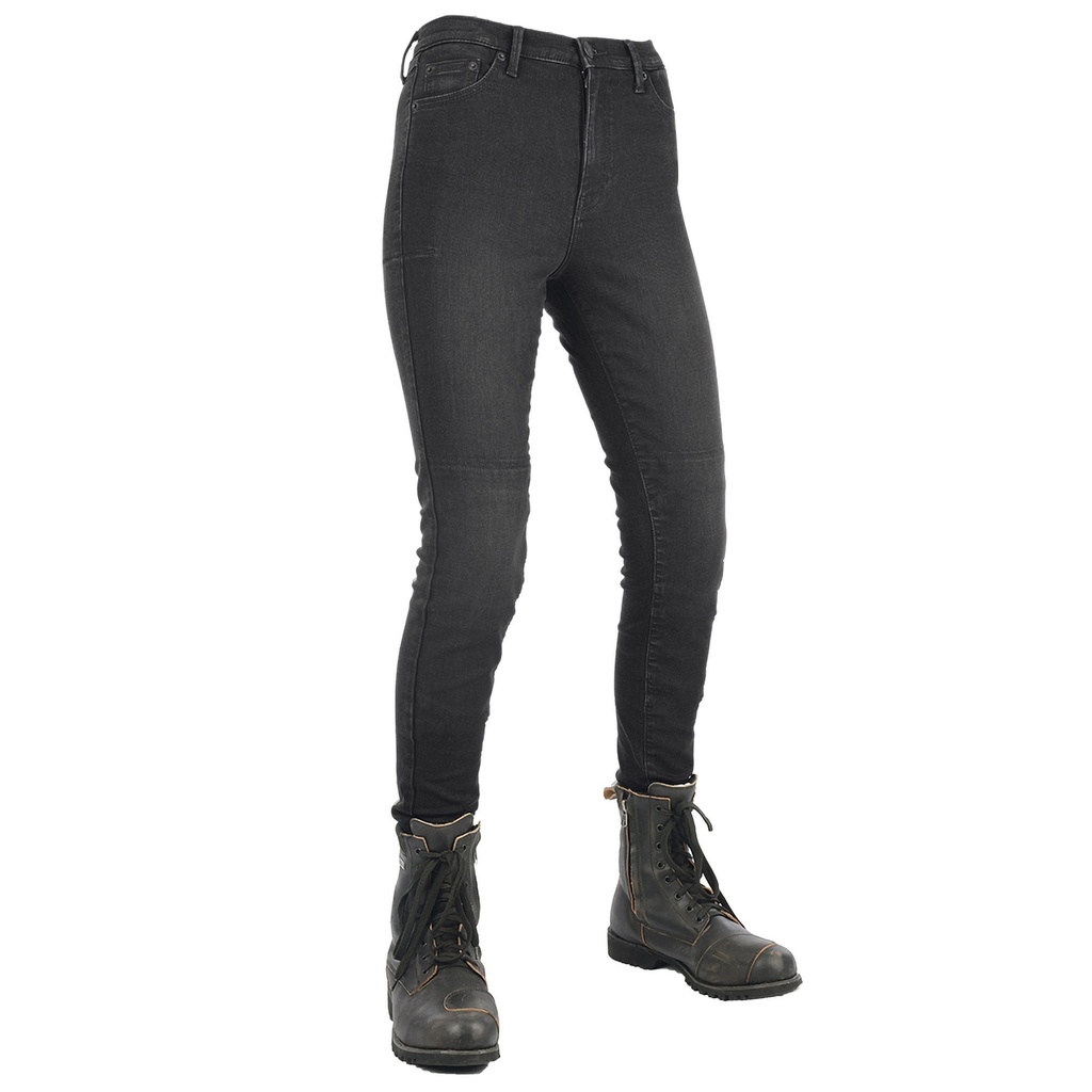 [2014584-2263614] Oxford Original Approved AA Ladies Jeggings (UK 10, Black, Long)