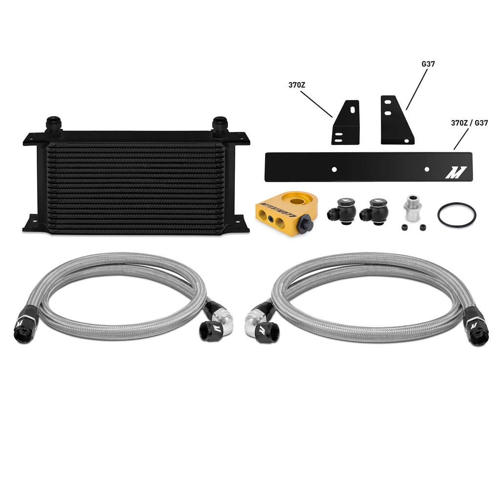 [MSHMMOC-370Z-09TBK] Mishimoto Thermostatic Oil Cooler Kit, Black