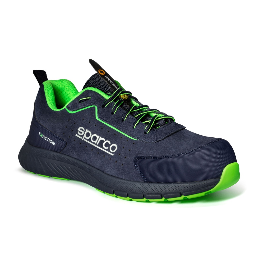 [7002487-3898331] Sparco Traction Satoru S1PS ESD Safety Shoes (UK 3.5 / Eur 36)