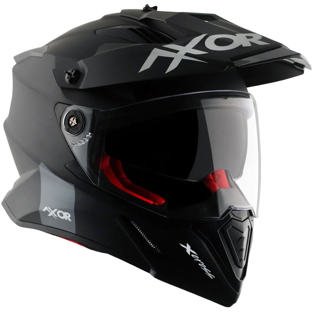 Axor X-Cross Plain Motorcycle Helmet