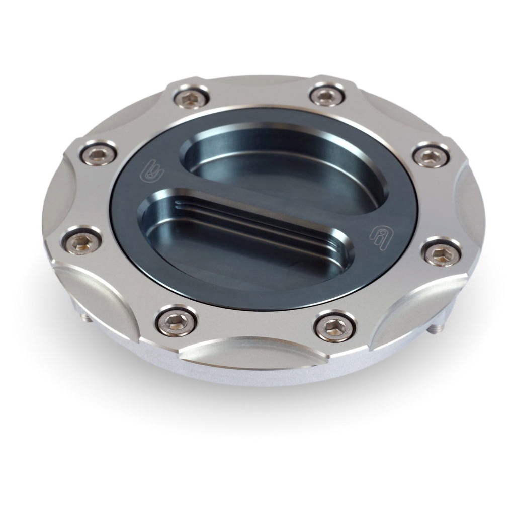[OBEFUE-7006-BLK-BLK] Oberon Motorcycle Fuel Cap And Body
