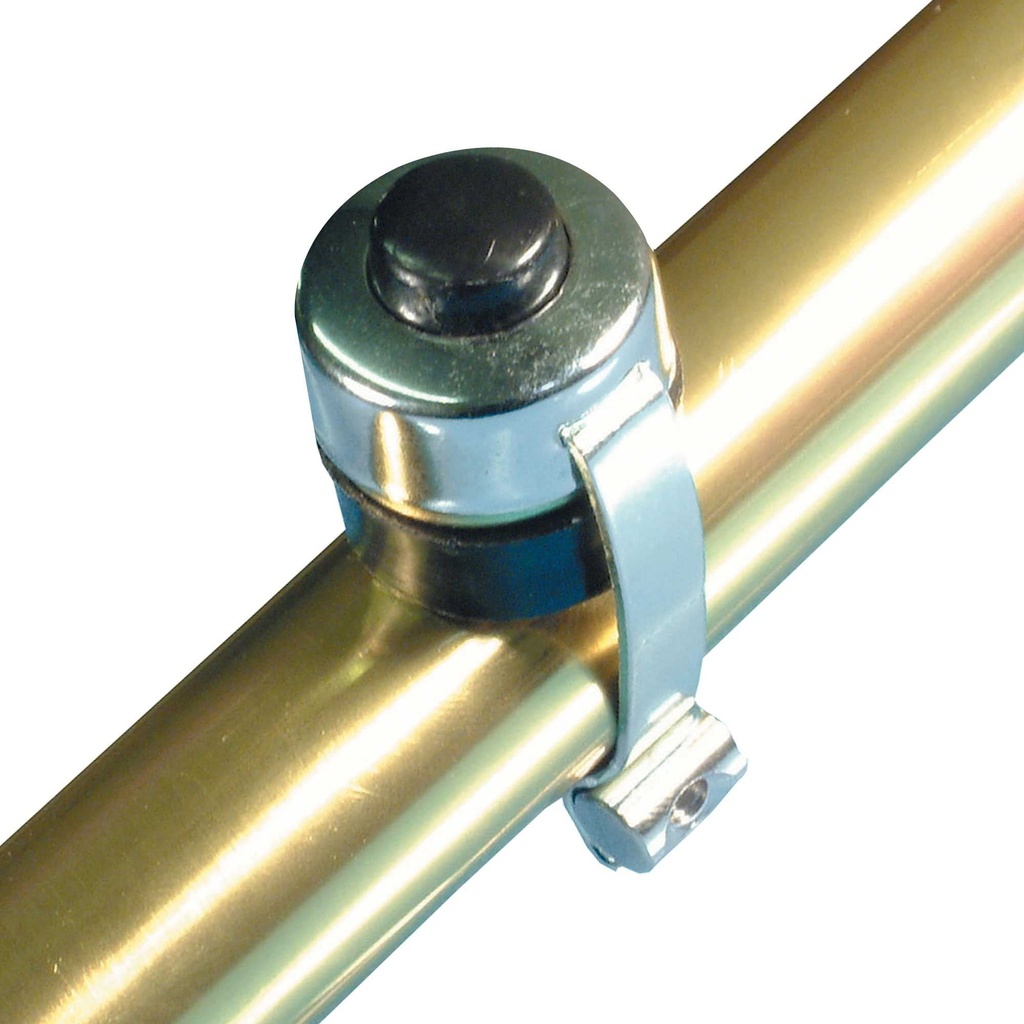 Bike-It Chrome Horn Button