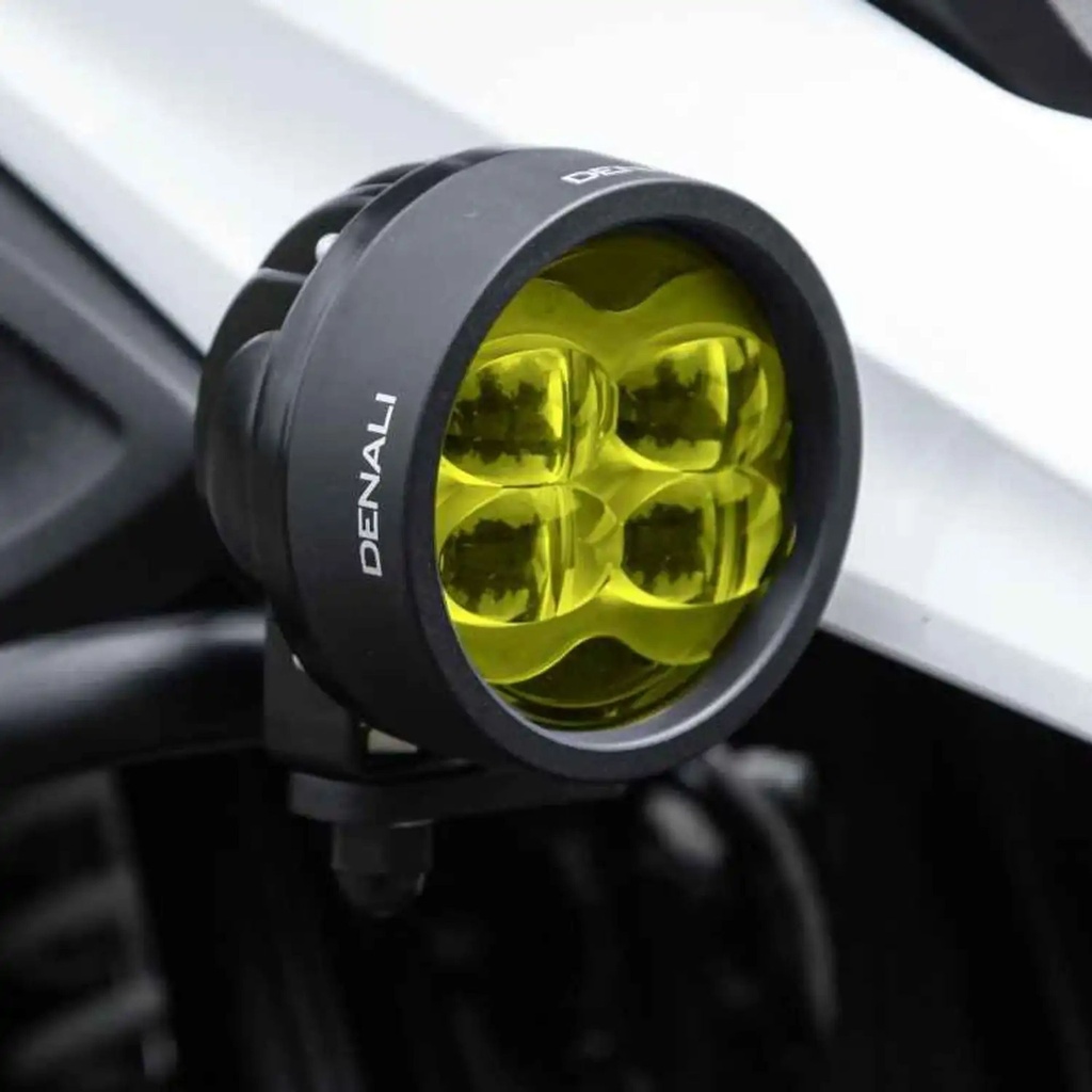 [RGPDENDNL.D3.10500] Denali TriOptic Selective Amber D3 Fog Lights Lens Kit