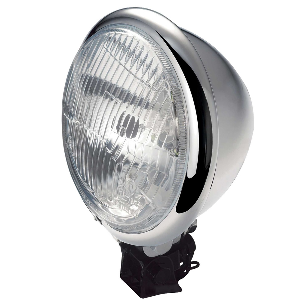 [241120-1766418] Bike-It Bates Style Headlight (4 1/2 Inch, UK, Bottom)