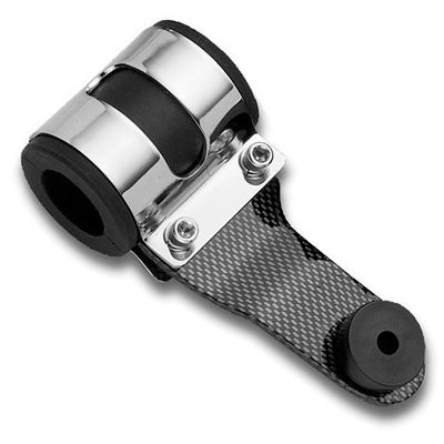 [241200-2950778] Bike-It Deluxe Headlight Brackets (Chrome)