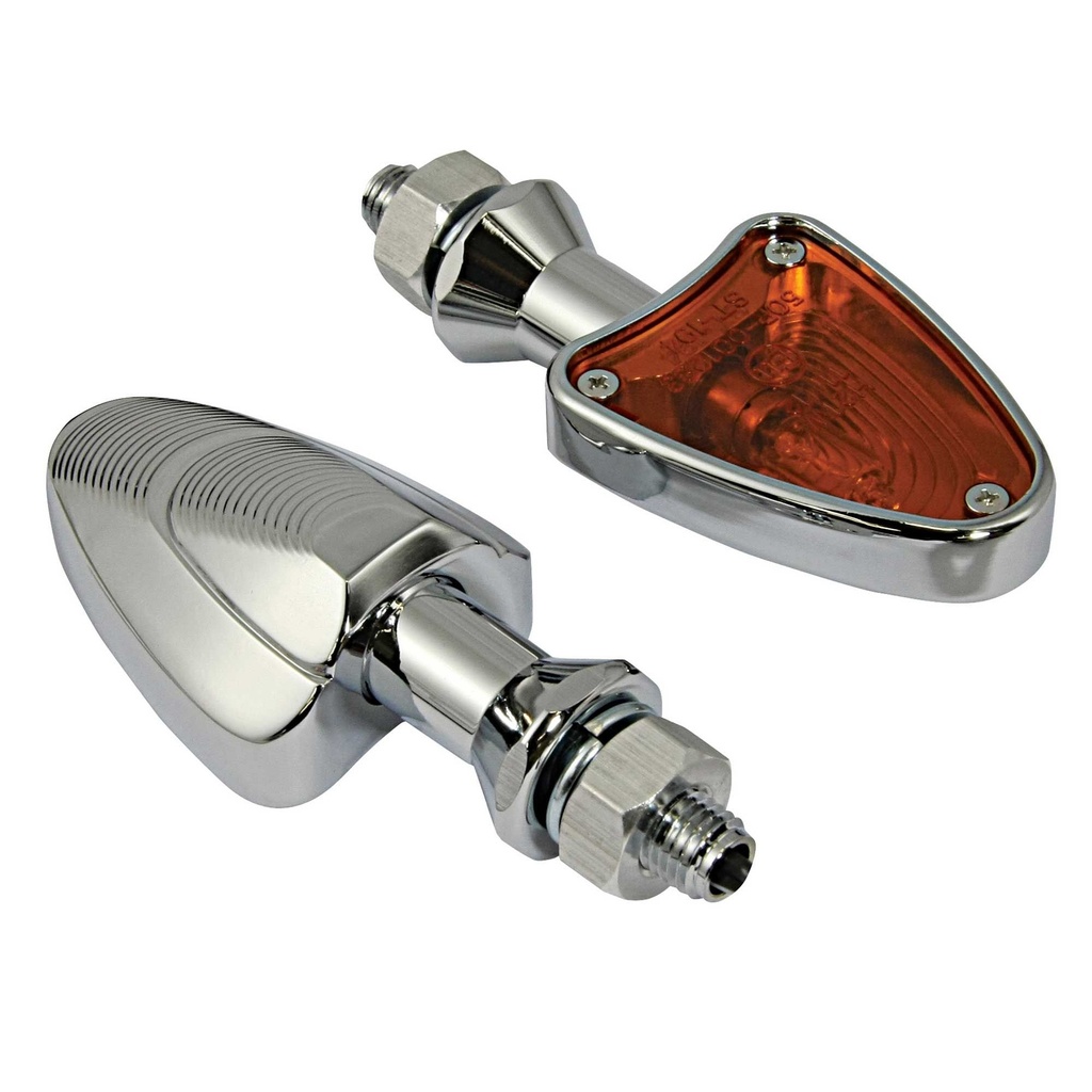 [241310-2108893] Bike-It Shark Head Indicators (Black)