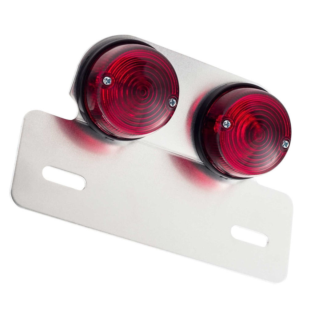 Warrior Twin Round Rear Light