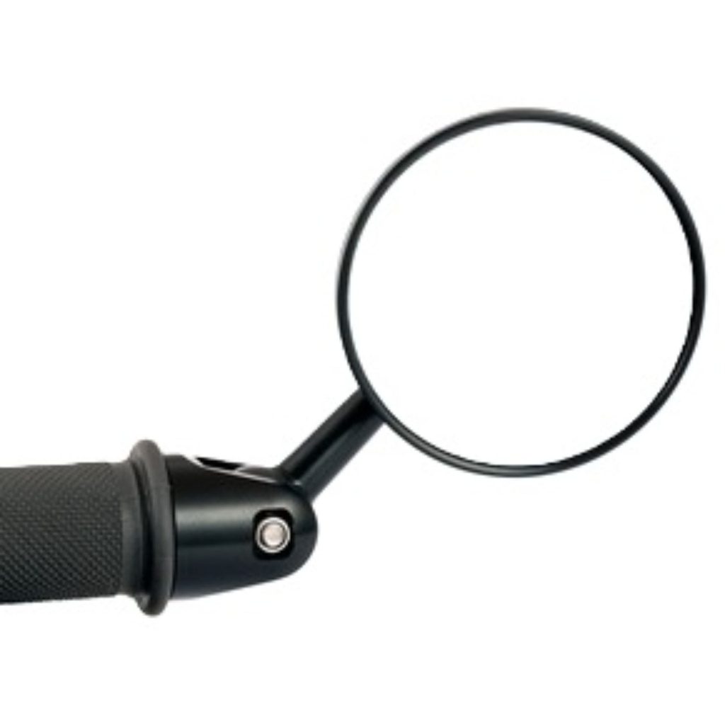 Oberon Performance Adjustable Offset 75mm Bezel Motorcycle Mirror