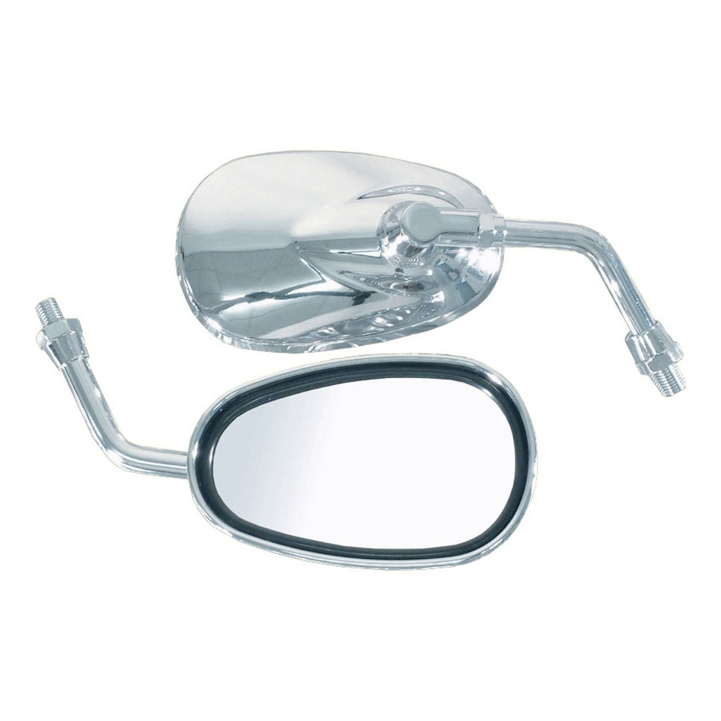 [BIKMRUMCH] Bike-It Mini Chrome XV Type 10mm Universal Mirrors
