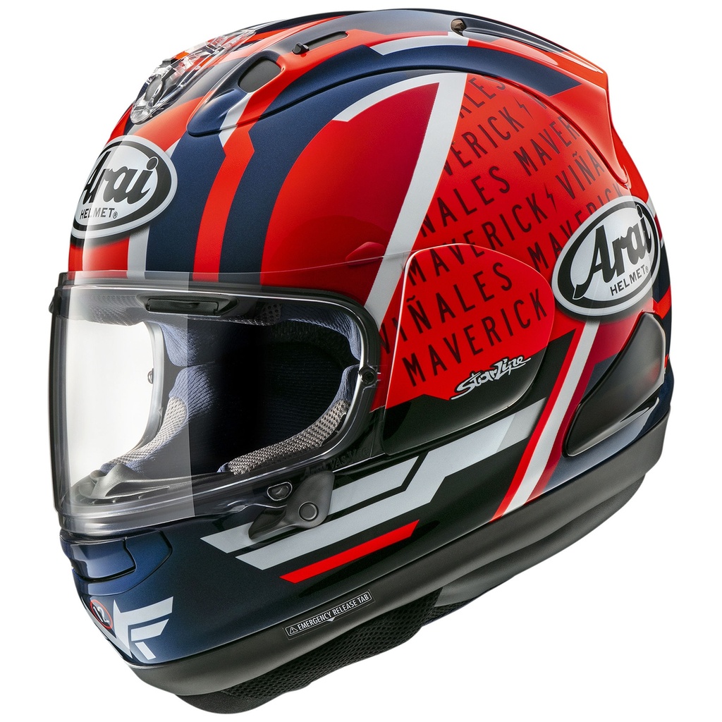 Arai RX-7V EVO Maverick Vinales Replica Motorcycle Helmet
