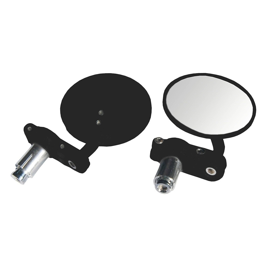 [344616-3086823] Bike-It Phoenix Bar End Mirrors (Black)