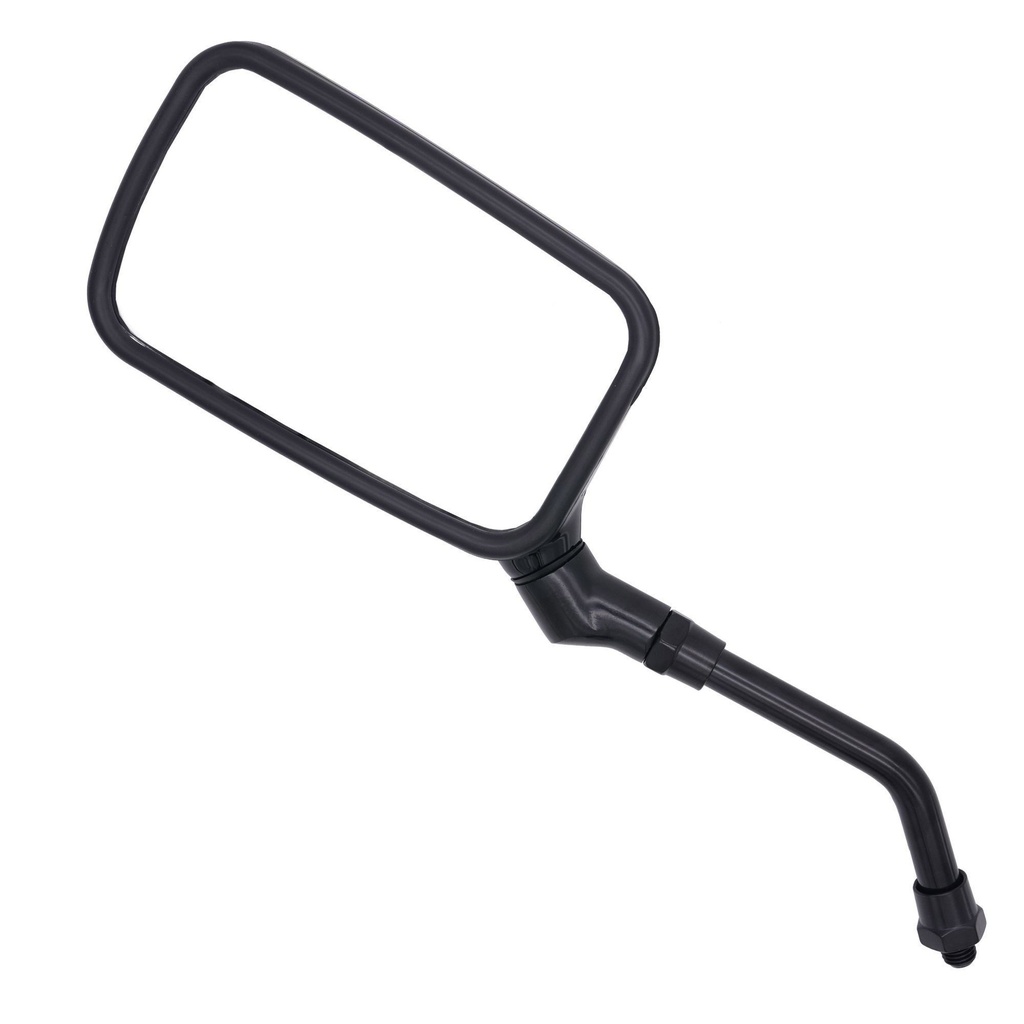 [5000370-3075233] Bike-It Rectangle Universal Mirror Set (Standard Thread, Black)