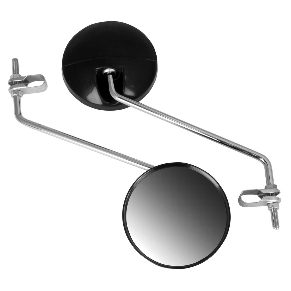[BIKMRU64510] Bike-It Universal 8mm Round Moped Mirror - Pair