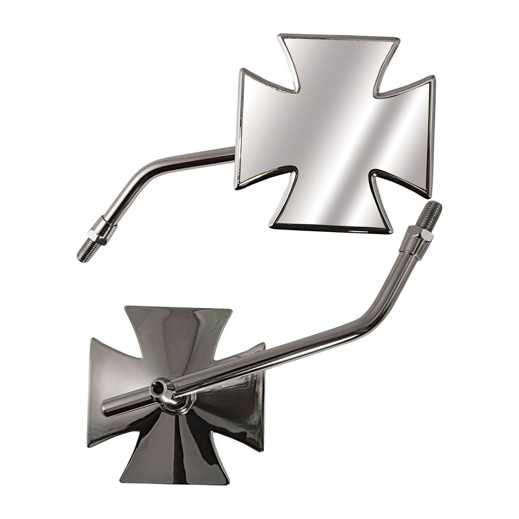 Bike-It Maltese Cross Mirrors