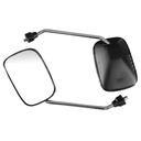Bike-It Universal 8mm Square Mirror - Pair
