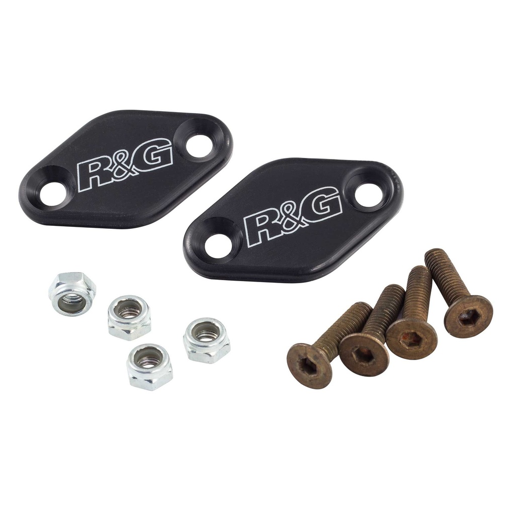 R&G Motorcycle Mirror Blanking Plates