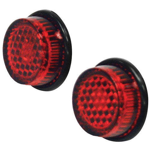 Bike-It Self Adhesive Number Plate Reflectors