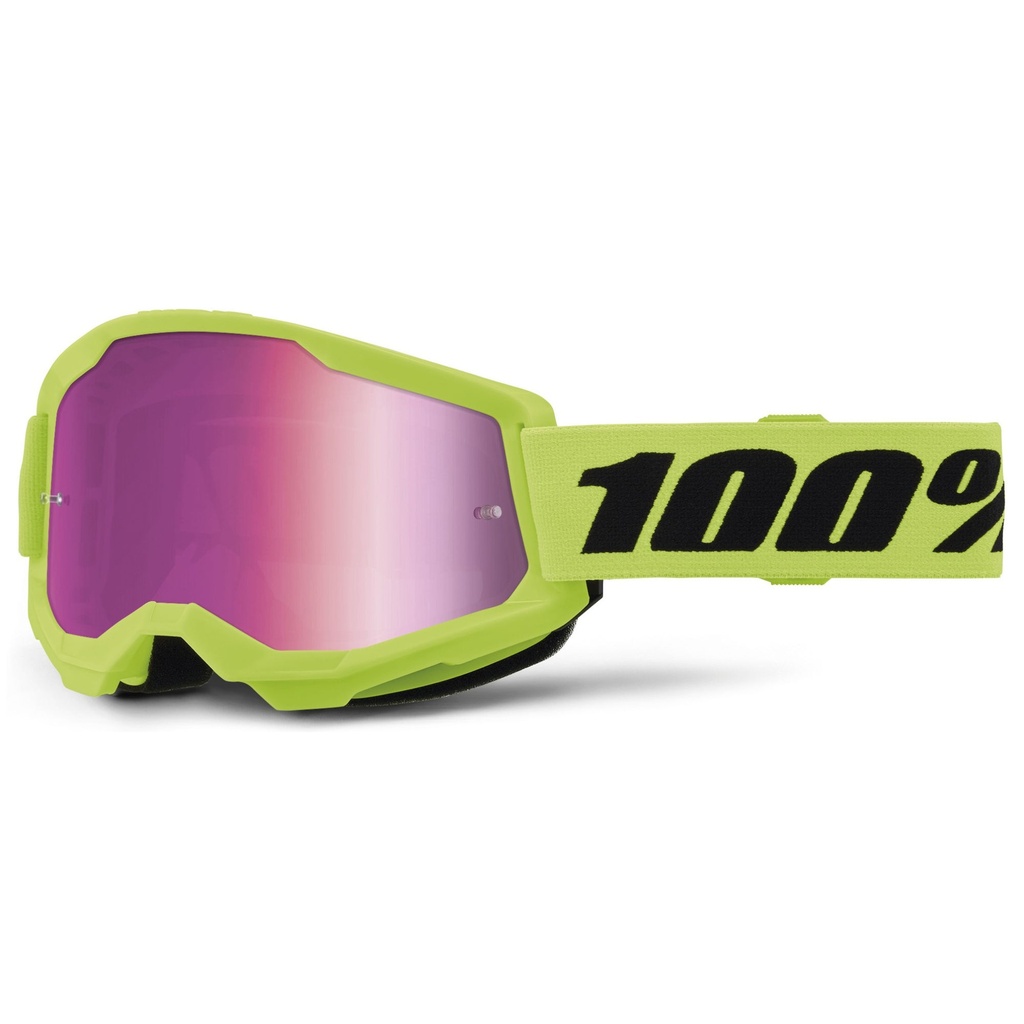 [4002223-3876153] 100% Strata 2 Junior Goggles (Black Frame / Clear Lens)