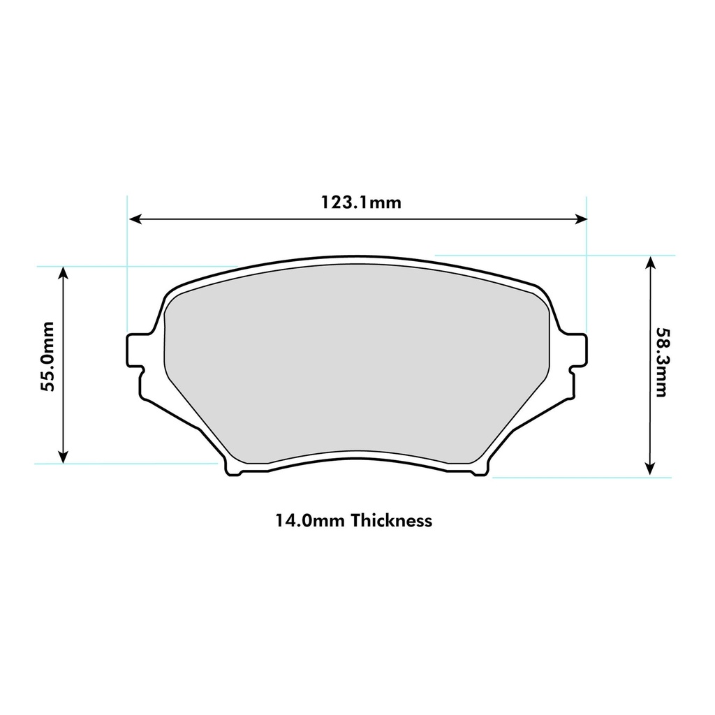 PBS Brakes ProComp R Brake Pads