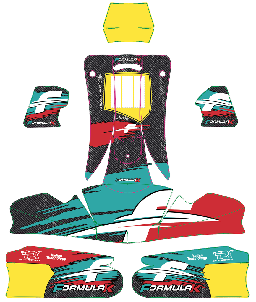 IPK - Complete Sticker Kit - MK27 - Formula K