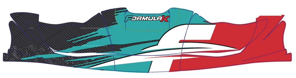 IPK - Nose Cone Sticker Kit - 509 - Formula K
