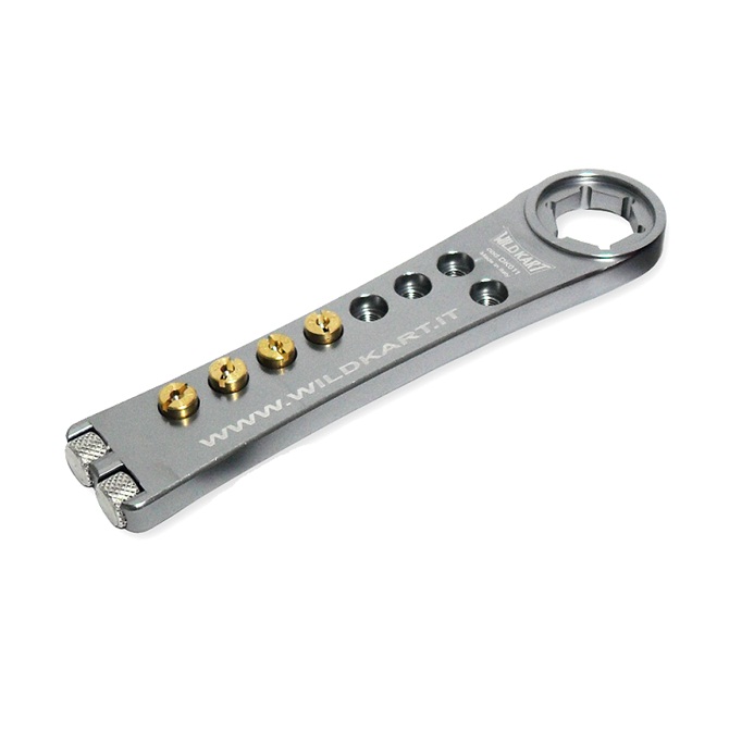 Carburettor Spanner with Jet & Needle Storage