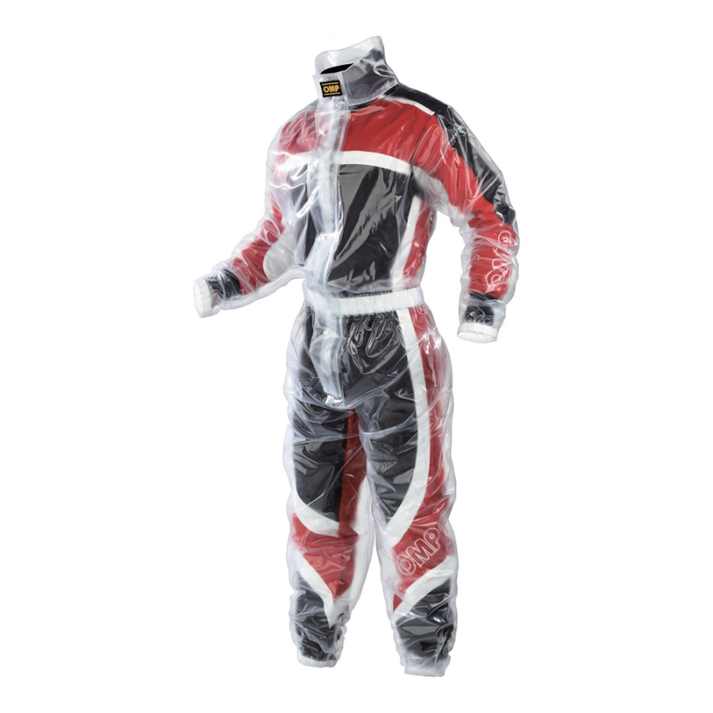 [OMPKSR3L] OMP Kart Rain Suit - Clear (L)