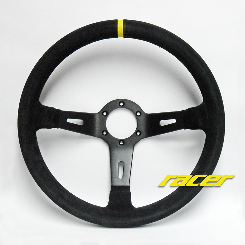 [RASWRD65350] RACER S/Wheel - Round - 350mm - Dish 65mm