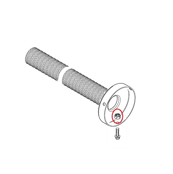 Rotax Exhaust Stinger Lock Nut - M4