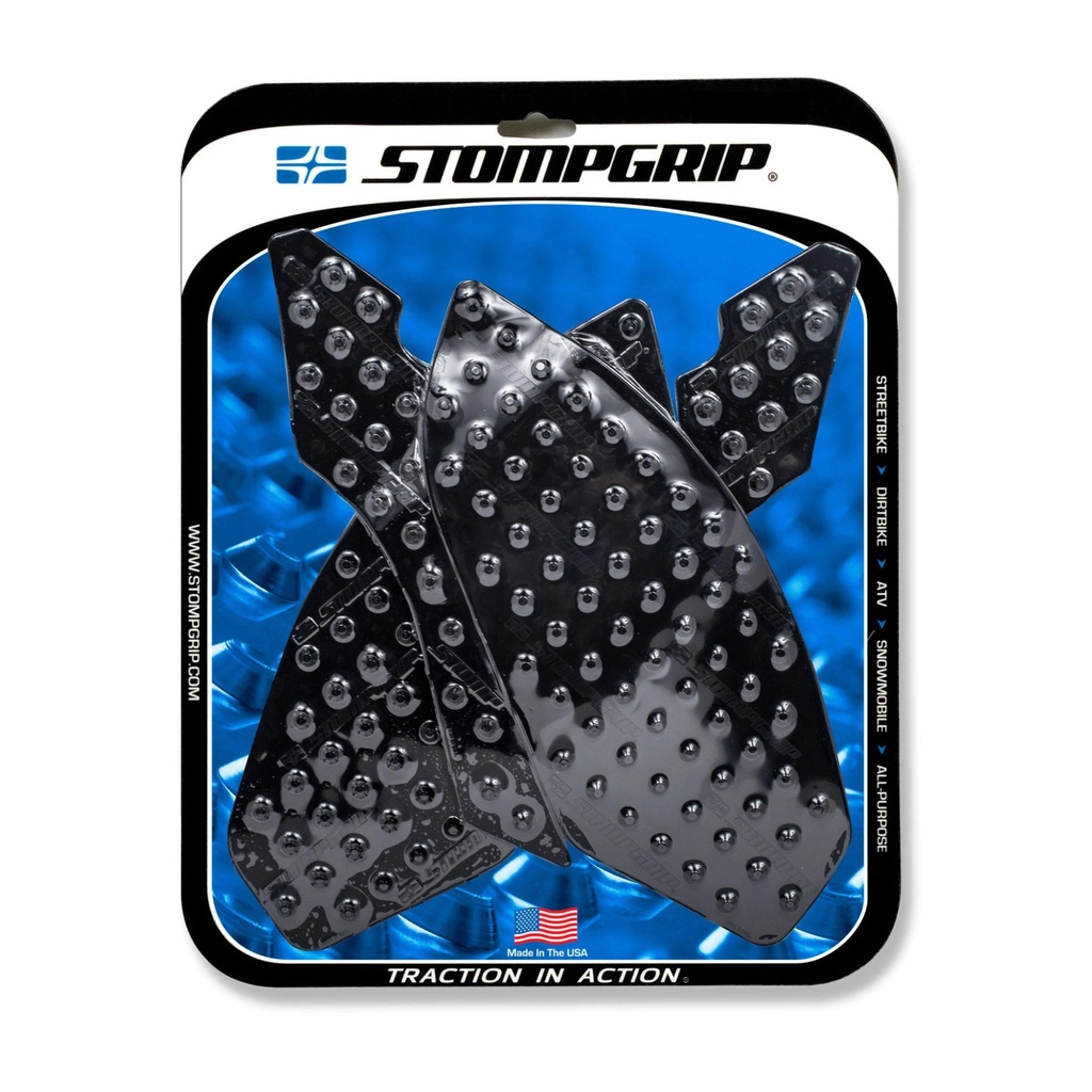 StompGrip Super Volcano Streetbike Black Traction Kit