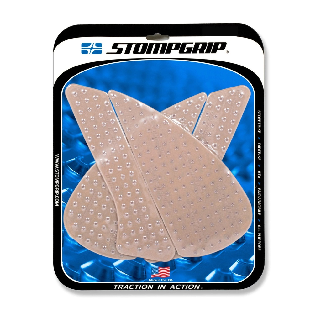 StompGrip Volcano Streetbike Clear Traction Kit
