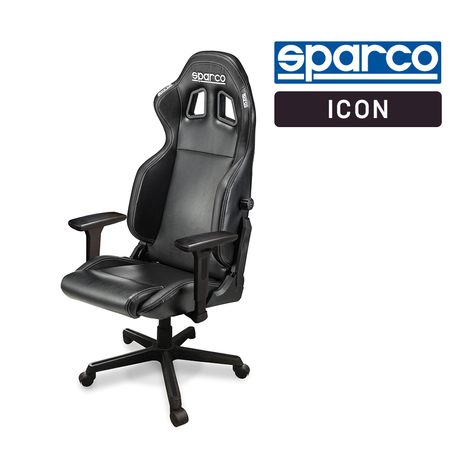 [SQSEICONBLK] Sparco Office/Gaming Chair - ICON