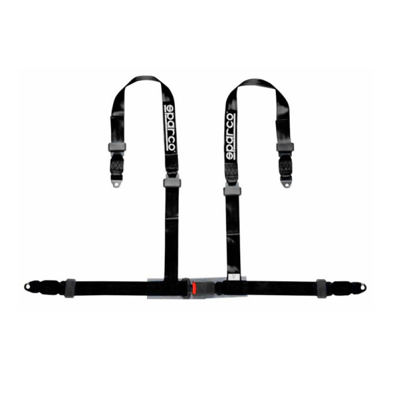 [SQH4604BVBLK] Sparco Tuning Harness - 4P 2" - Bolt Down (Black)