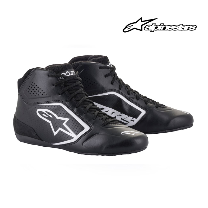 [ASKBT1KSV2BW46] Alpinestars Kart Boot-TECH 1K STARTv2 (46, Black / White)