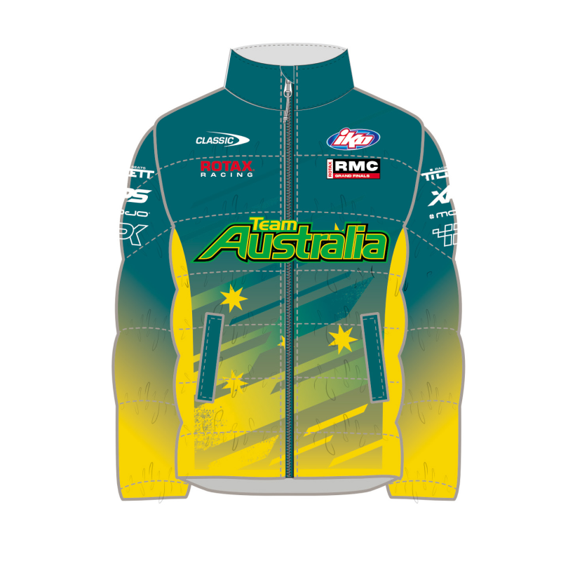 [CLTA029] Team Australia Puffer Jacket - RMCGF (XS)