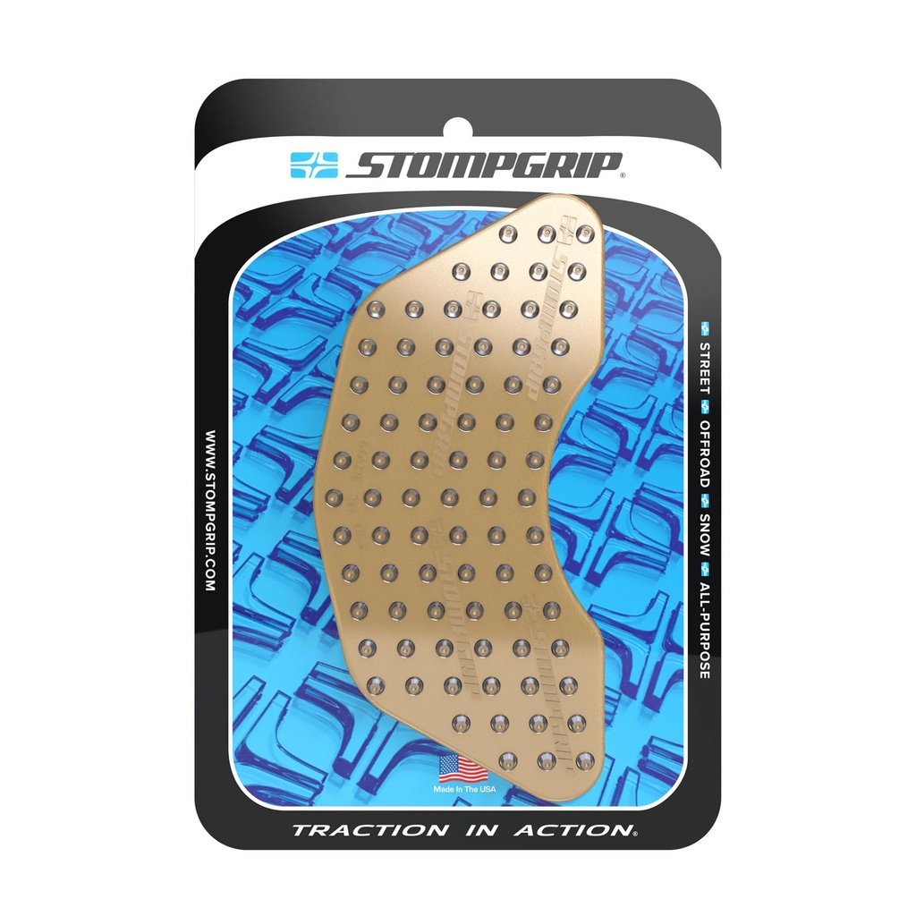 [5002530-3897135] Stompgrip Volcano Sport Bike Motorcycle Tank Top Protector (Black)