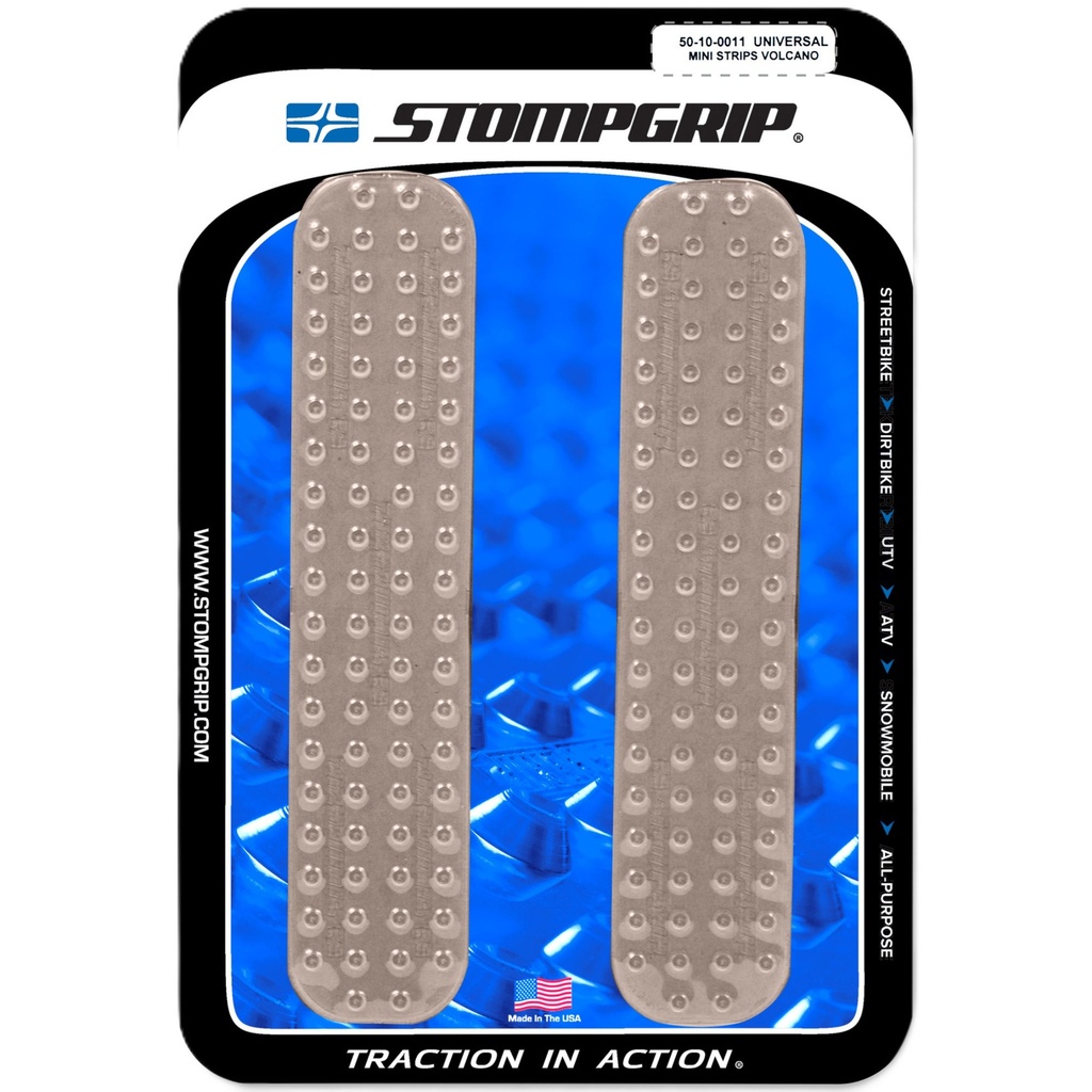 [5002364-3888561] StompGrip Volcano Universal Mini Strips Traction Kit (Black)