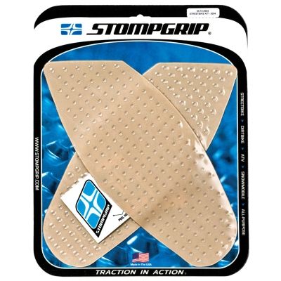 [STG55-10-0054] StompGrip Volcano Streetbike Clear Traction Kit