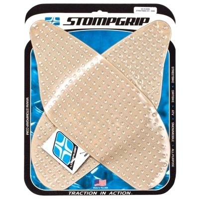 [STG55-10-0048] StompGrip Volcano Streetbike Clear Traction Kit