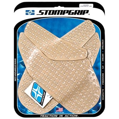 [STG55-10-0016] StompGrip Volcano Streetbike Clear Traction Kit