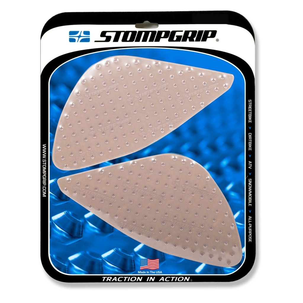 [STG55-10-0183] StompGrip Volcano Streetbike Clear Traction Kit
