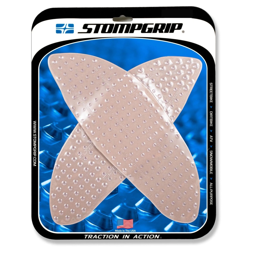 StompGrip Volcano Streetbike Clear Traction Kit