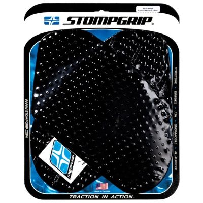 [STG55-10-0050B] StompGrip Volcano Streetbike Black Traction Kit