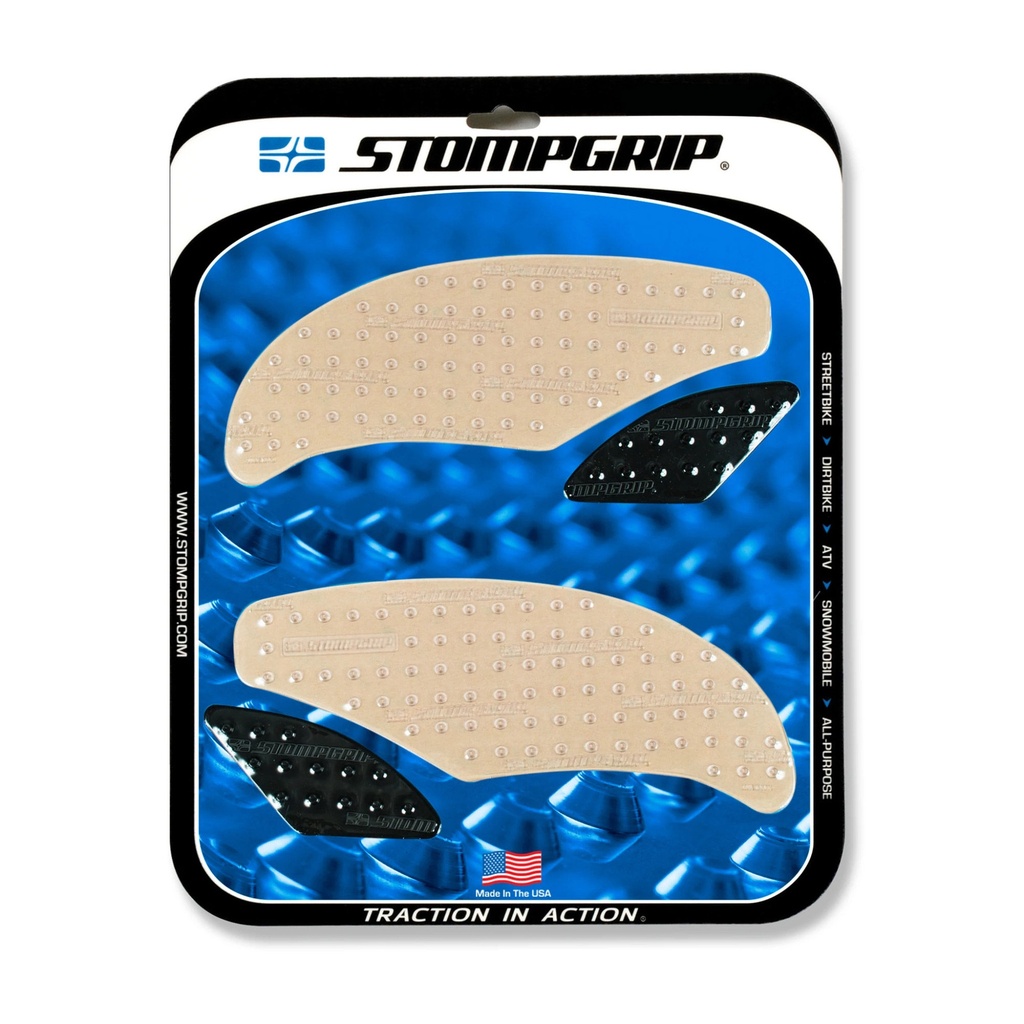 [STG55-10-0079H] StompGrip Volcano Streetbike Hybrid Traction Kit