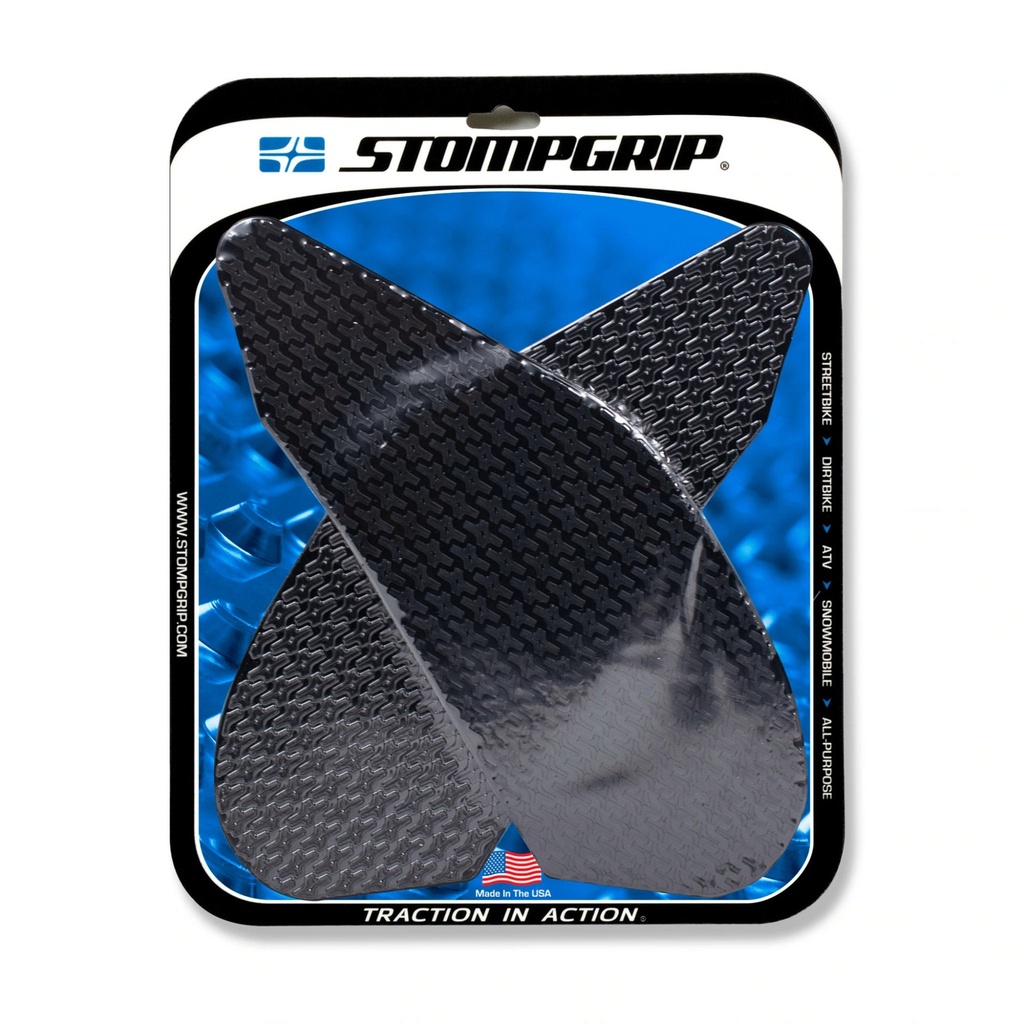 [STG55-14-0002B] StompGrip Icon Streetbike Black Traction Kit