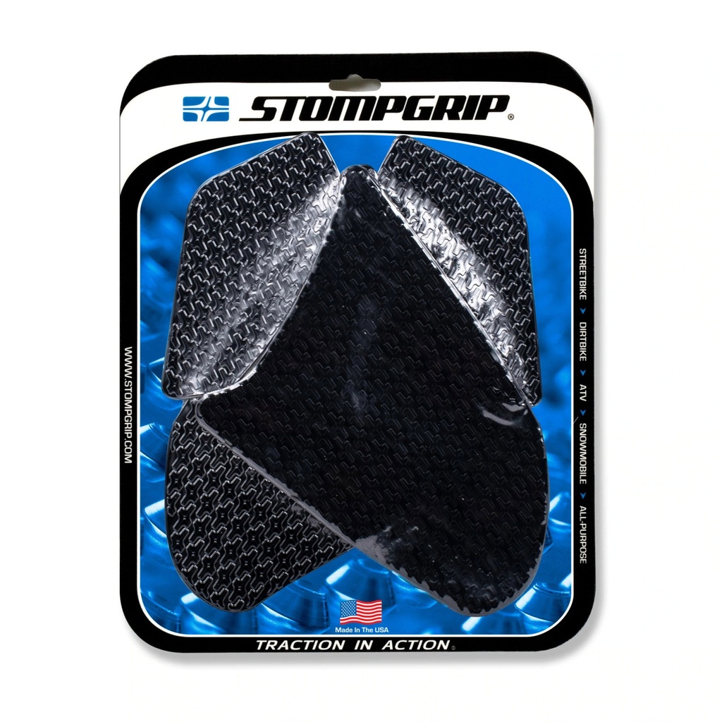 StompGrip Icon Streetbike Black Traction Kit