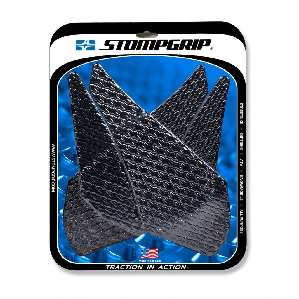 StompGrip Icon Streetbike Black Traction Kit