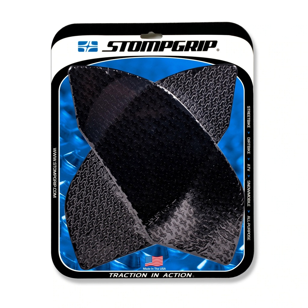 StompGrip Icon Streetbike Black Traction Kit